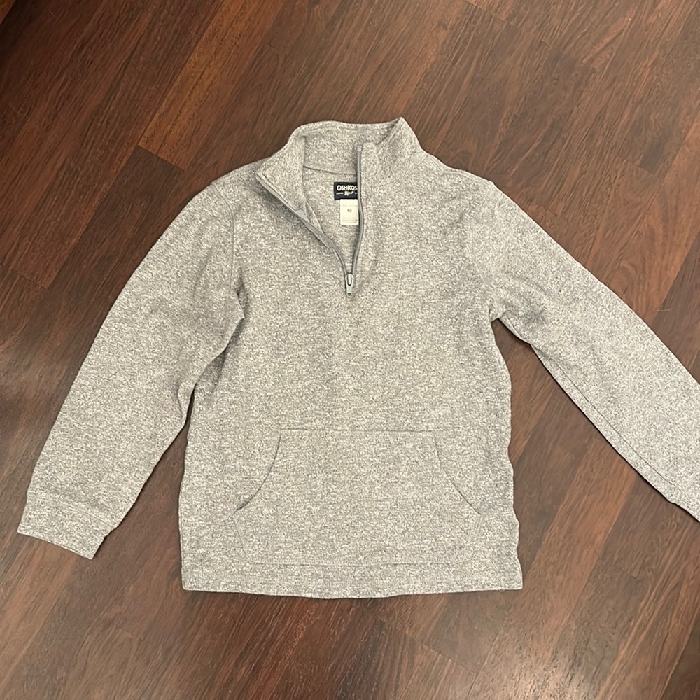 Kids Osh Kosh Quarter Zip Sweater